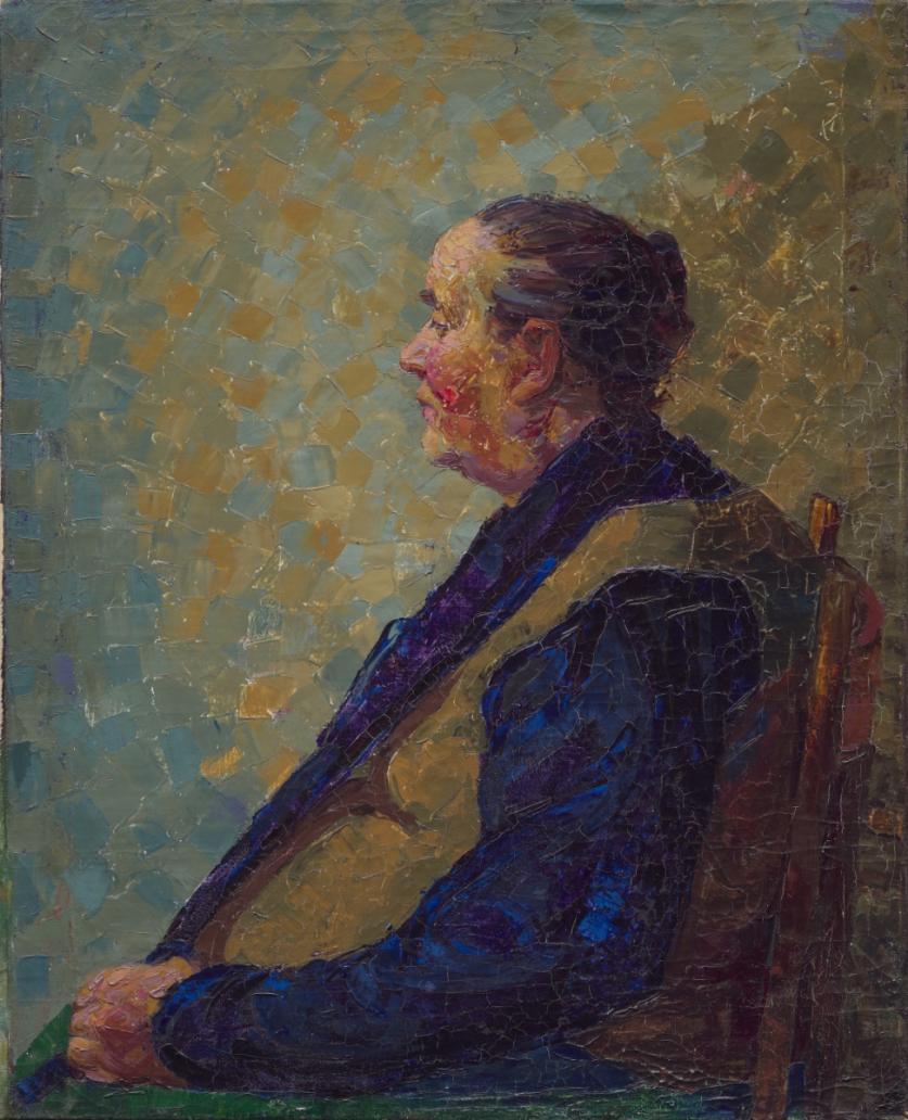 Kathleen Jean Munn. Untitled (Portrait of a Seated Woman), nd.