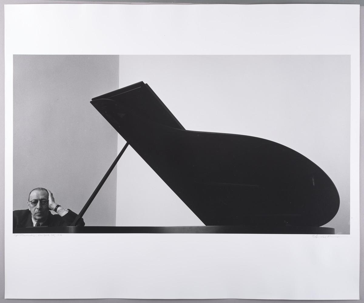 Arnold Newman. Igor Stravinsky