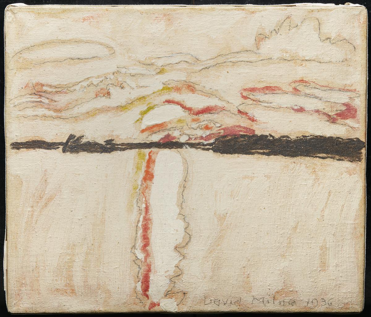 An image of David Milne's painting Across the Still Lake