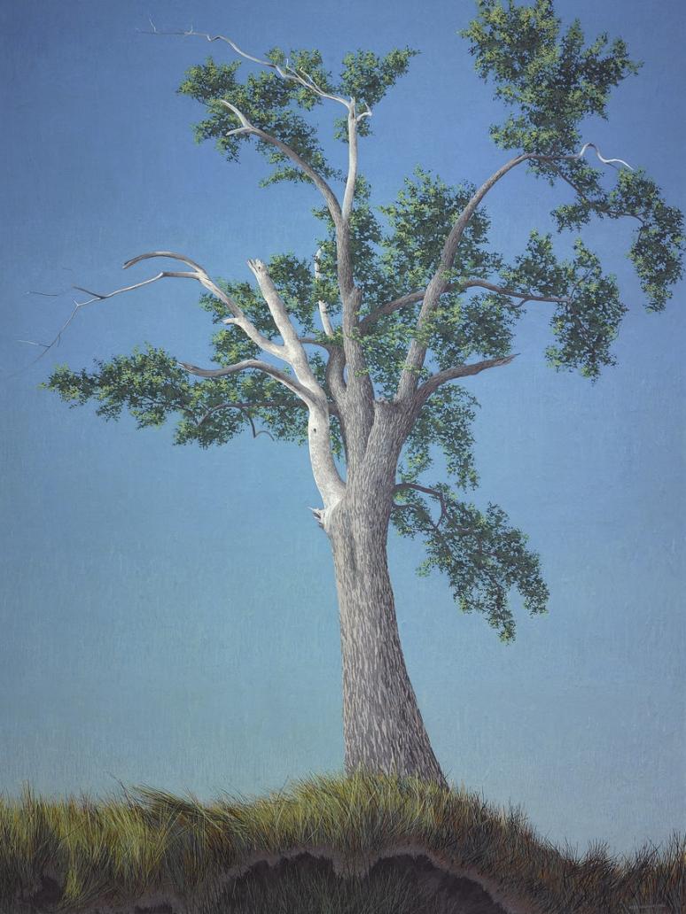 Alex Colville. Elm Tree at Horton Landing