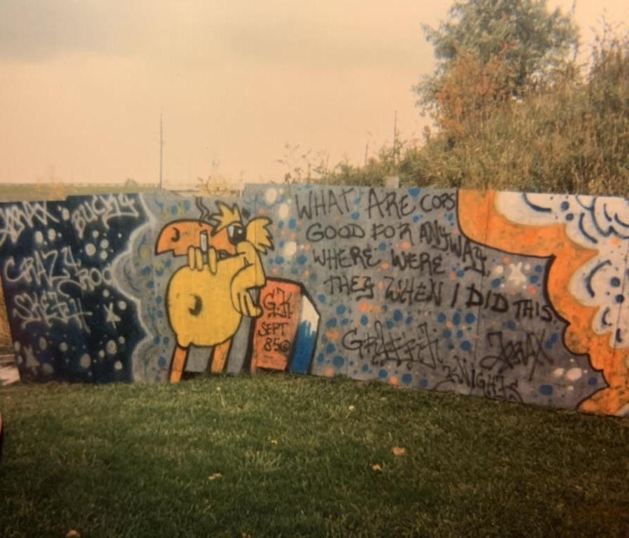 Trax of The Graffiti Knights