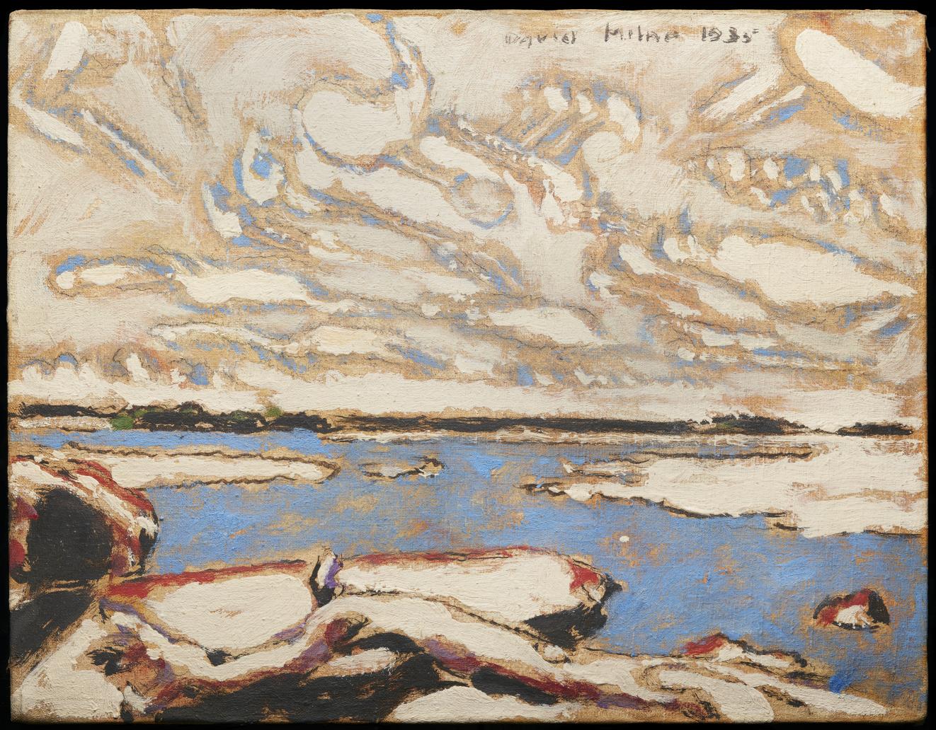 David Milne Blue Lake