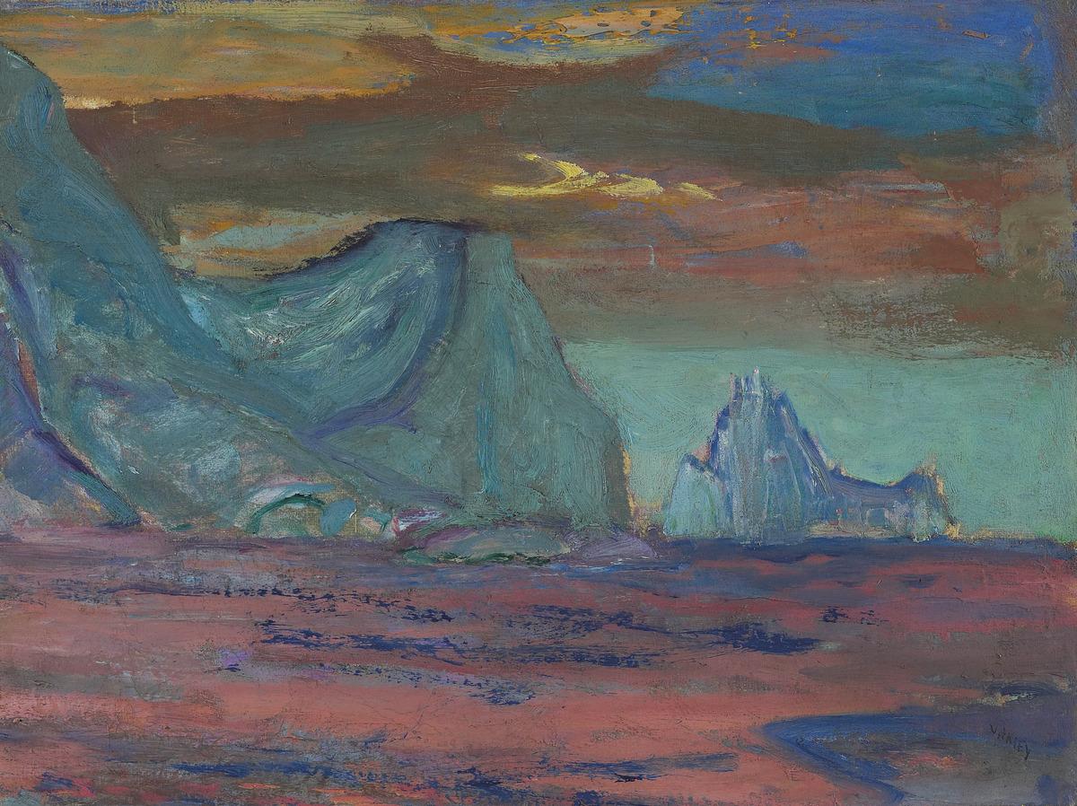 an arctic landscape