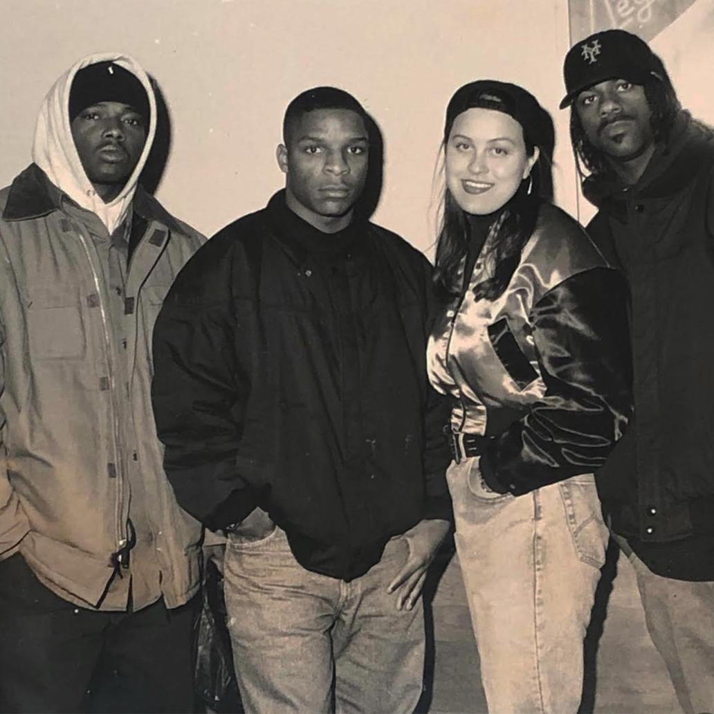 Michele Geister with Naughty By Nature