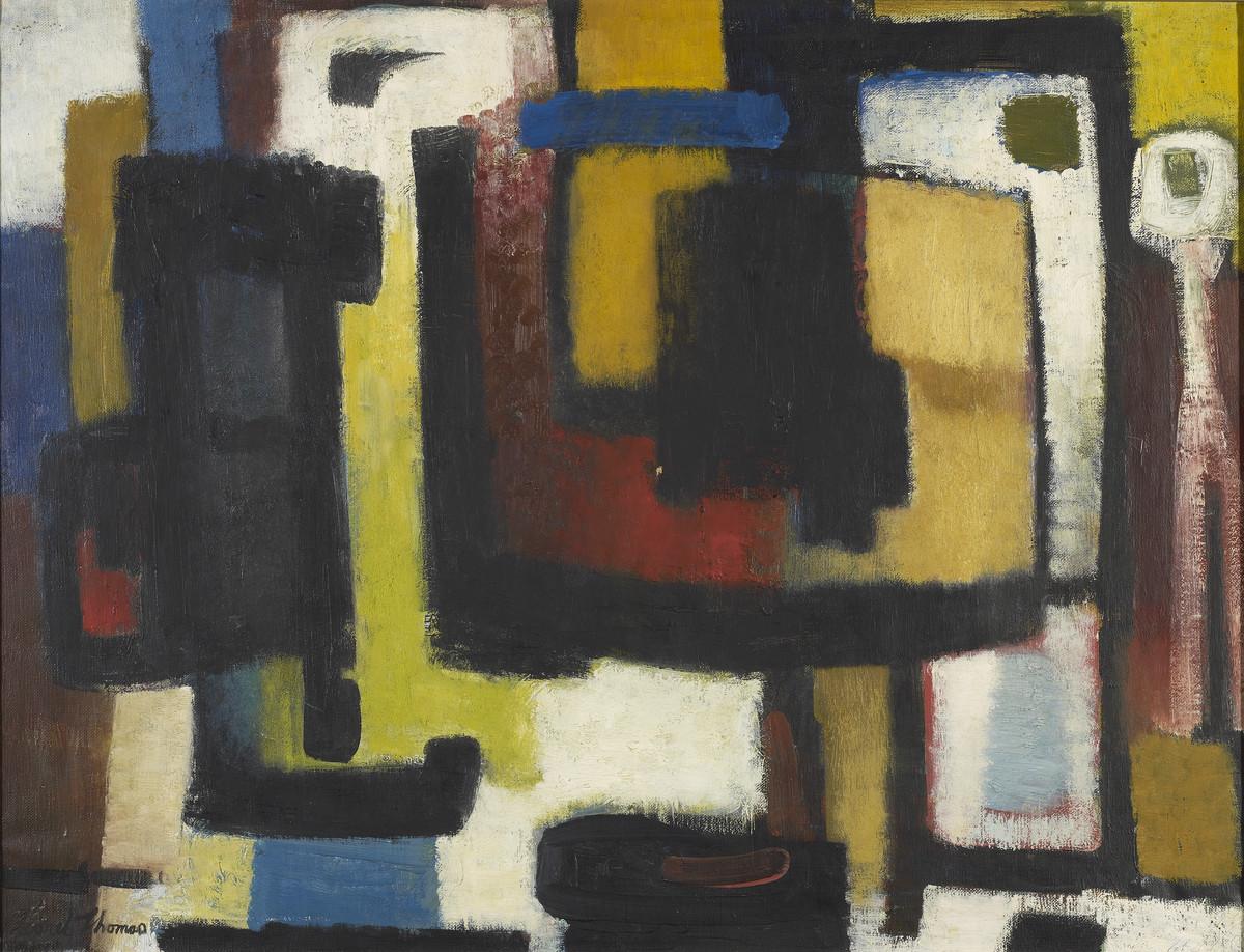 Abstract vivid painting