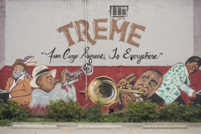 New Orleans Treme Mural