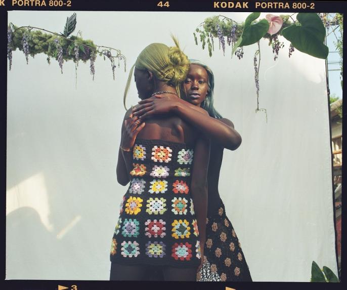 Jorian Charlton, Untitled (Nyabel &amp; Nevine), 2021.