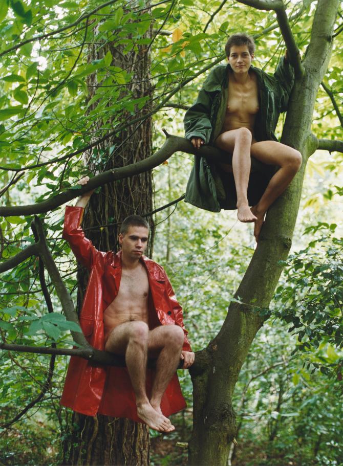 Wolfgang Tillmans, Lutz &amp; Alex sitting in the trees