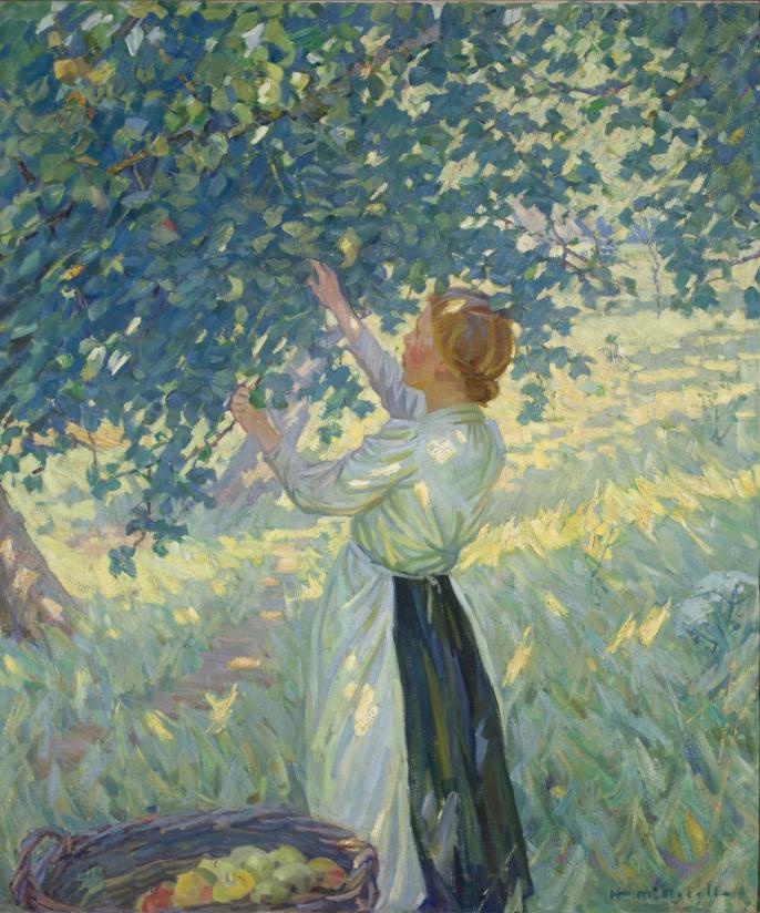 Helen Galloway McNicoll, The Apple Gatherer