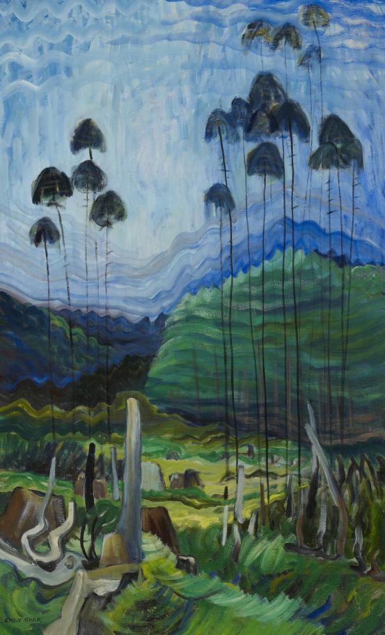 Emily Carr. Trees in the Sky