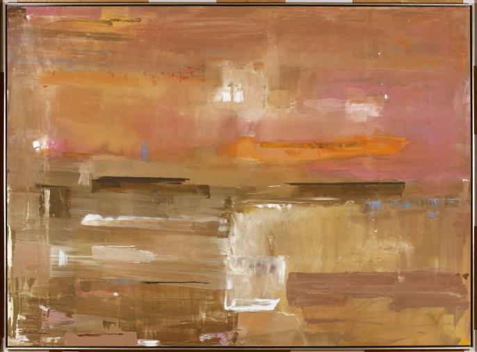 An image of Helen Frankenthaler's work a Natural Answer (1976)