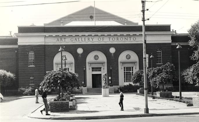 Front facade of the Art Gallery of Toronto, c. 1950s.