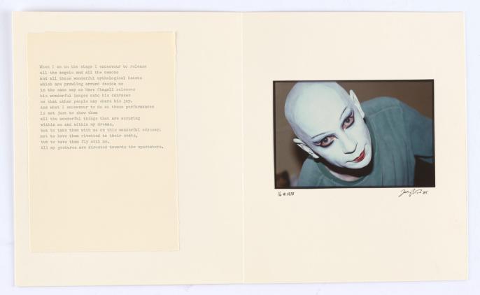 Jake Peters Lindsay Kemp 1