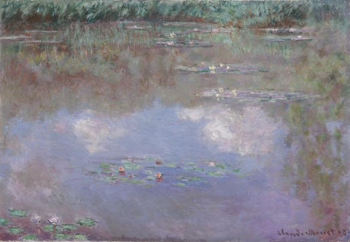 Claude Monet, The Water Lily Pond (Clouds), 1903.