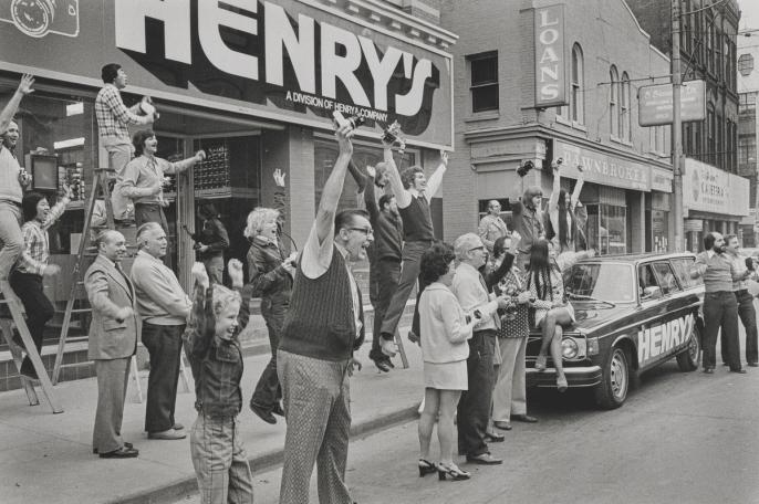June Clark. Henrys on Church Street