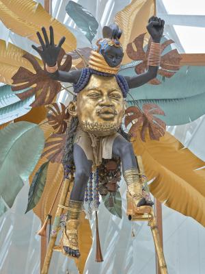 ★希少★ アフリカ美術【未開封】青山maturite アート 彫刻 オブジェ 馬 Freedom and folklore | Foyer