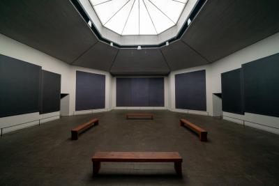 Interior of Rothko Chapel