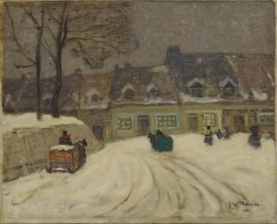 James Wilson Morrice. Snow Effects (Québec)