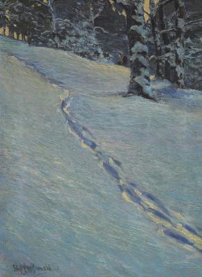 J.E.H. MacDonald. Morning after Snow, High Park