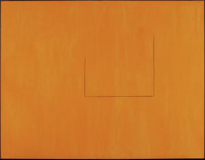 Robert Motherwell. Open No. 37A: In Orange