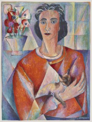 Edna Taçon. Self‐portrait