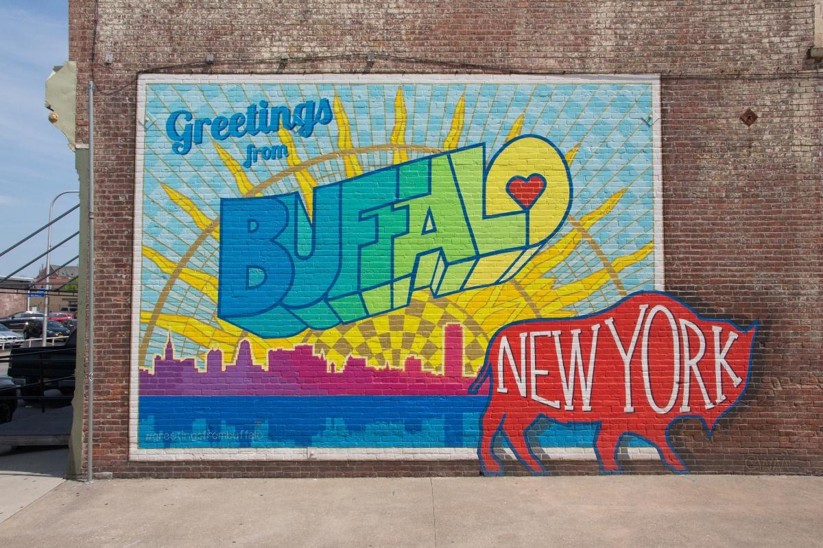 Drew Brown, Greetings. Courtesy Visit Buffalo Niagara.