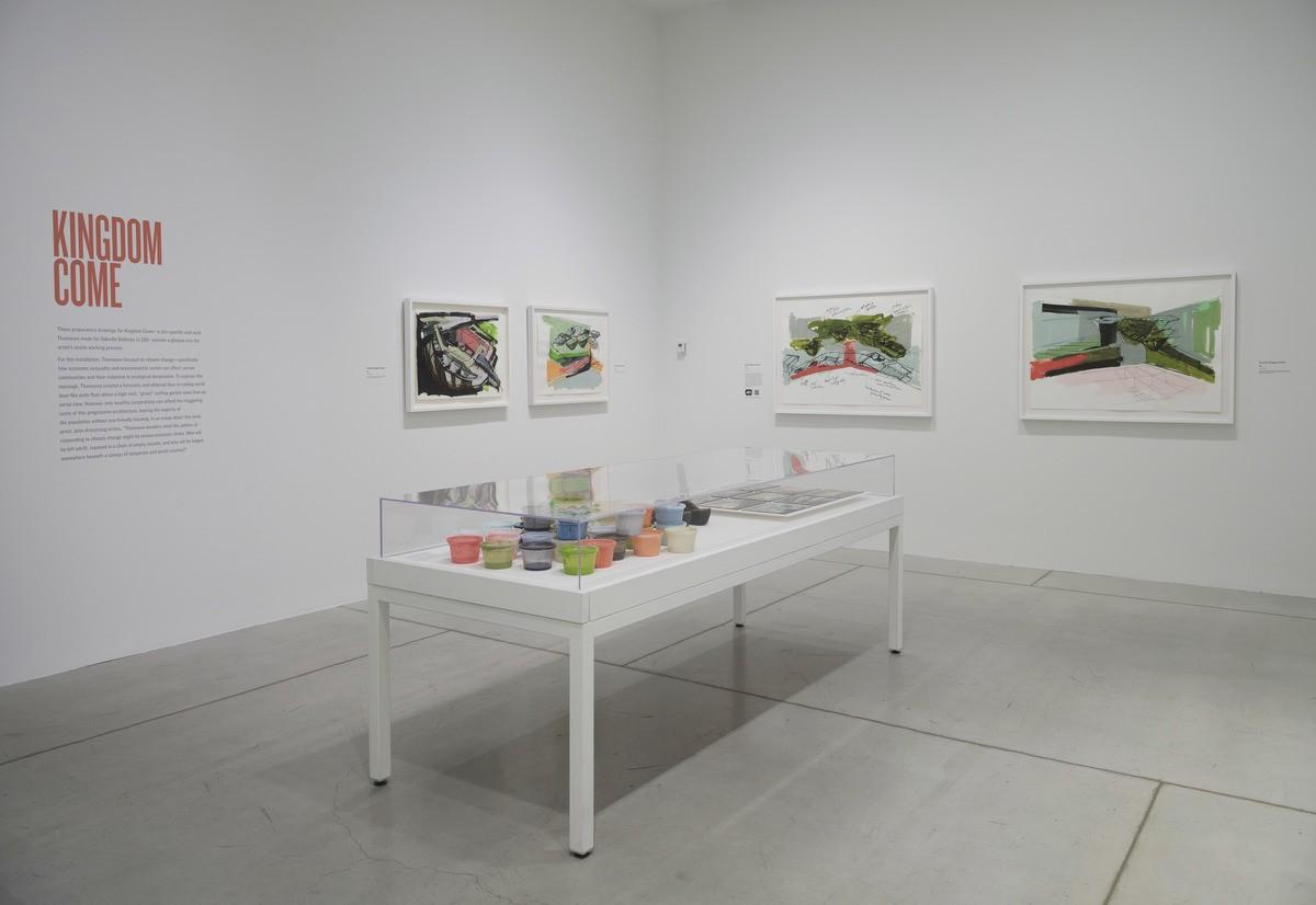Installation view, Denyse Thomasos: just beyond, October 5, 2022 - February 20, 2023.