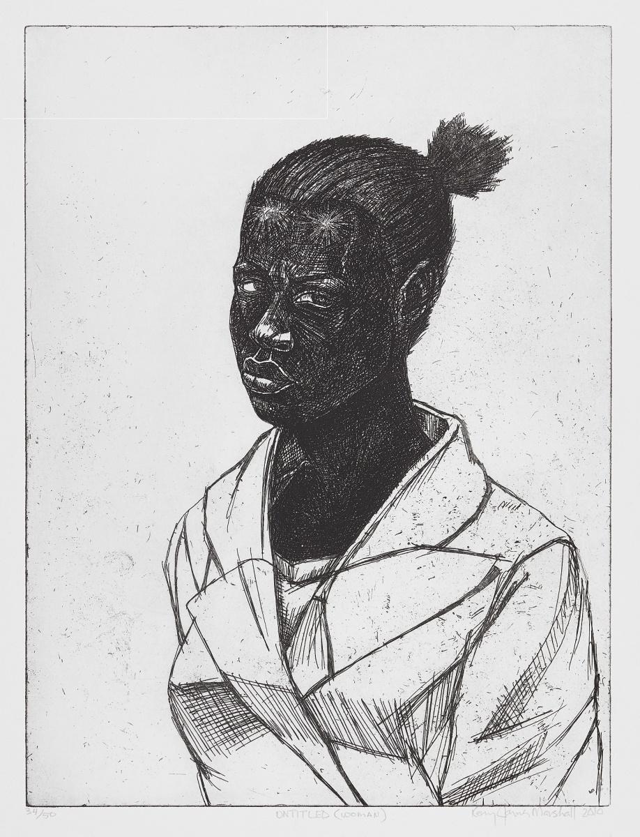 Kerry James Marshall. Untitled (Woman)