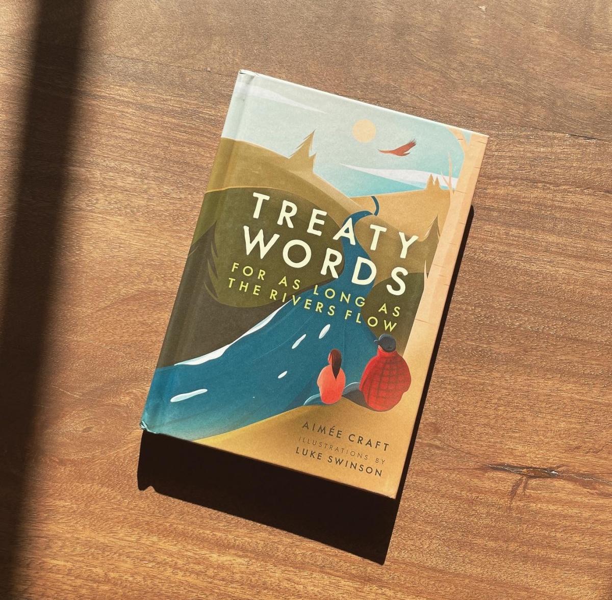 cover of a book titled Treaty Words