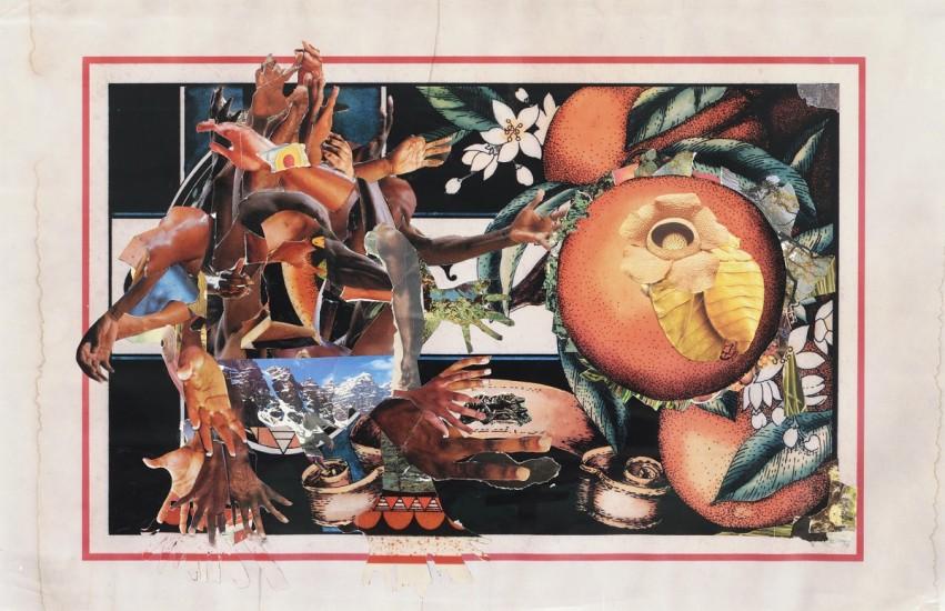 Aaron Jones, Holding my Grandmother’s Oranges, 2021.