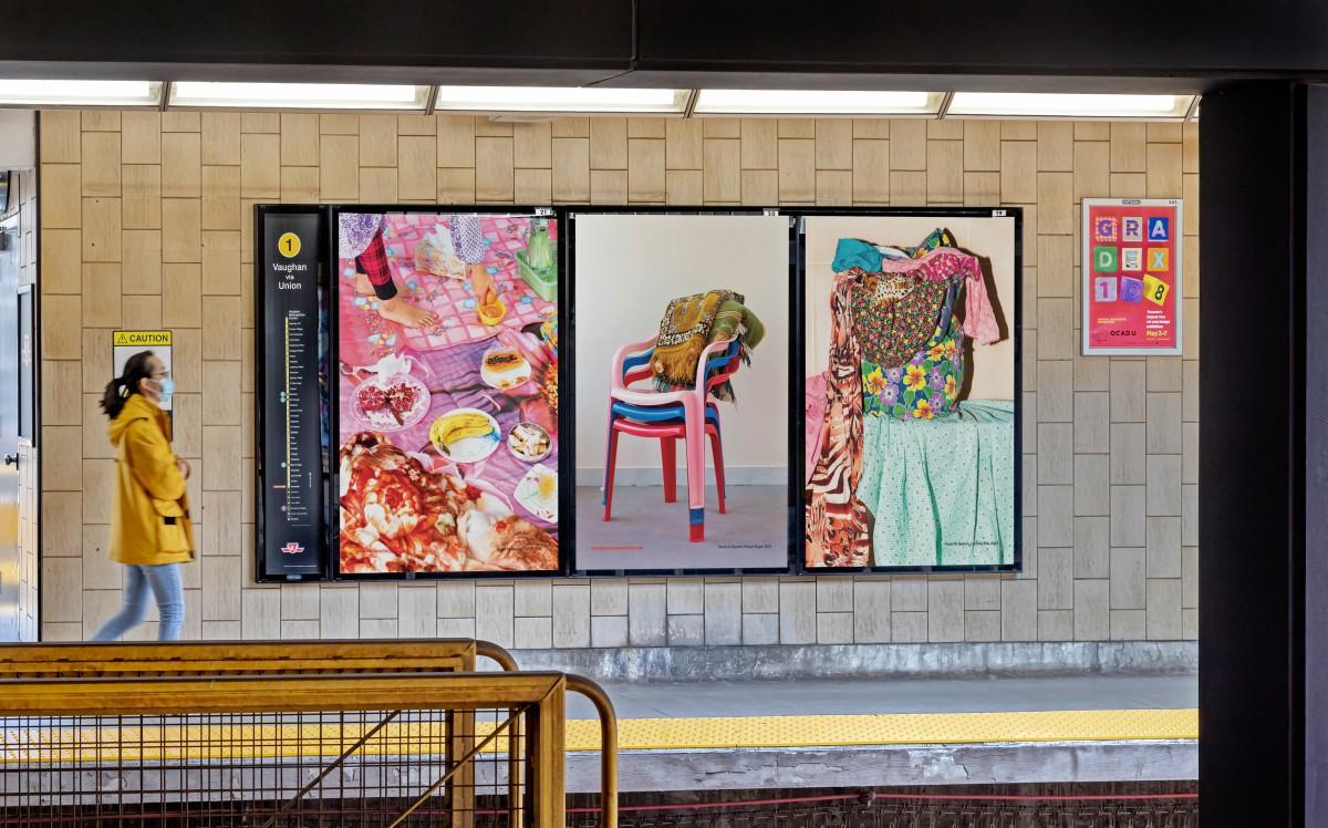 An image of a billboard from Scotiabank's 2023 CONTACT festival