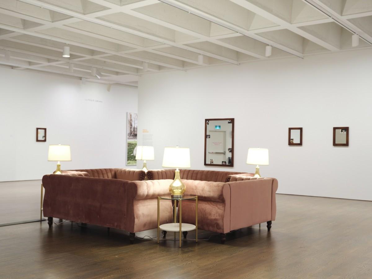 An image of Ken Lum's exhibition Ken Lum: Death and Furniture at the AGO