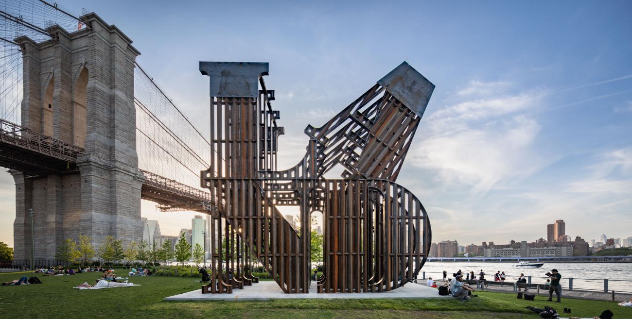 A new monument lands in Brooklyn