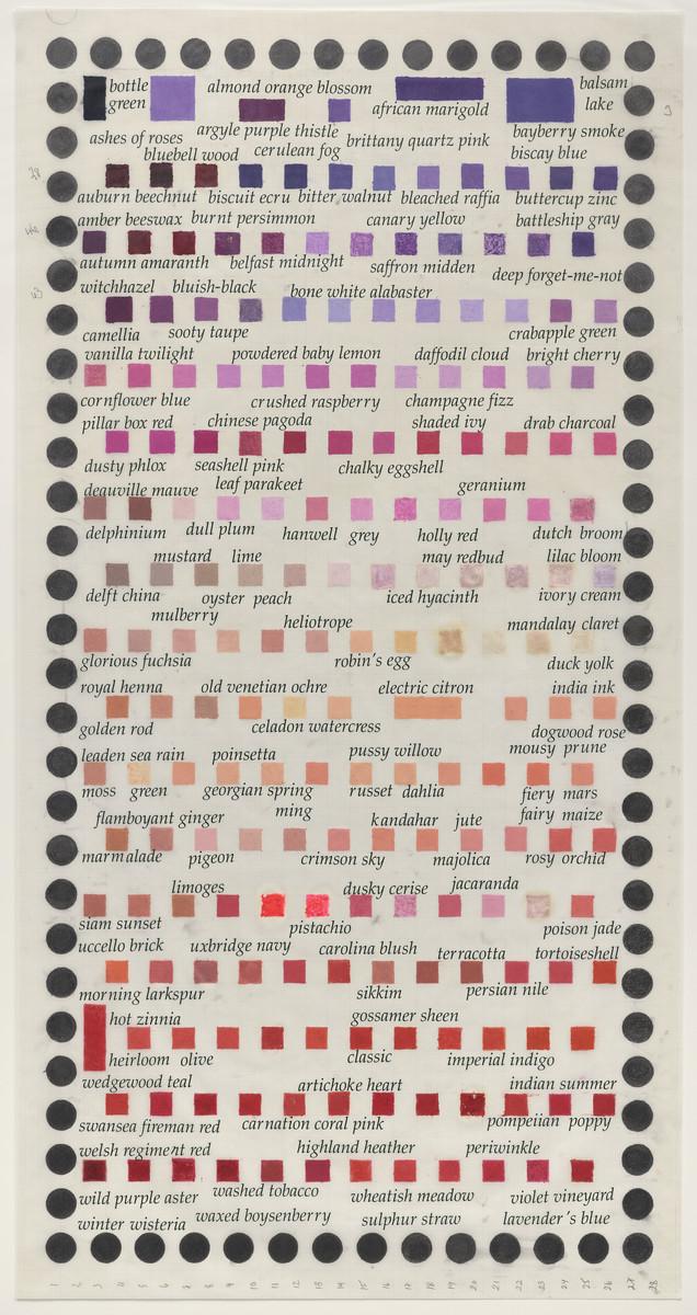 Sarindar Dhaliwal, When I grow up I want to be a namer of paint colours
