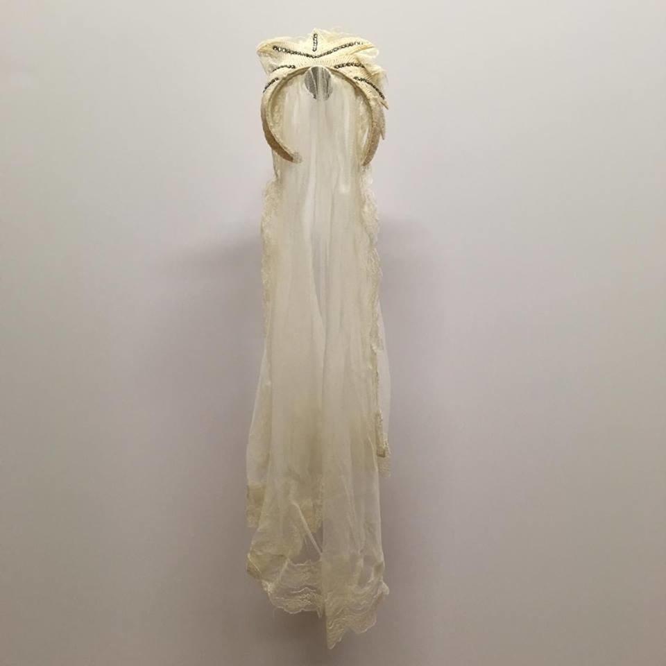 Elizabeth Bartlett's veil, 1943