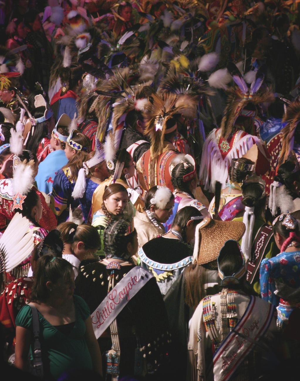 Nadya Kwandibens, Gathering of Nations Pow-wow
