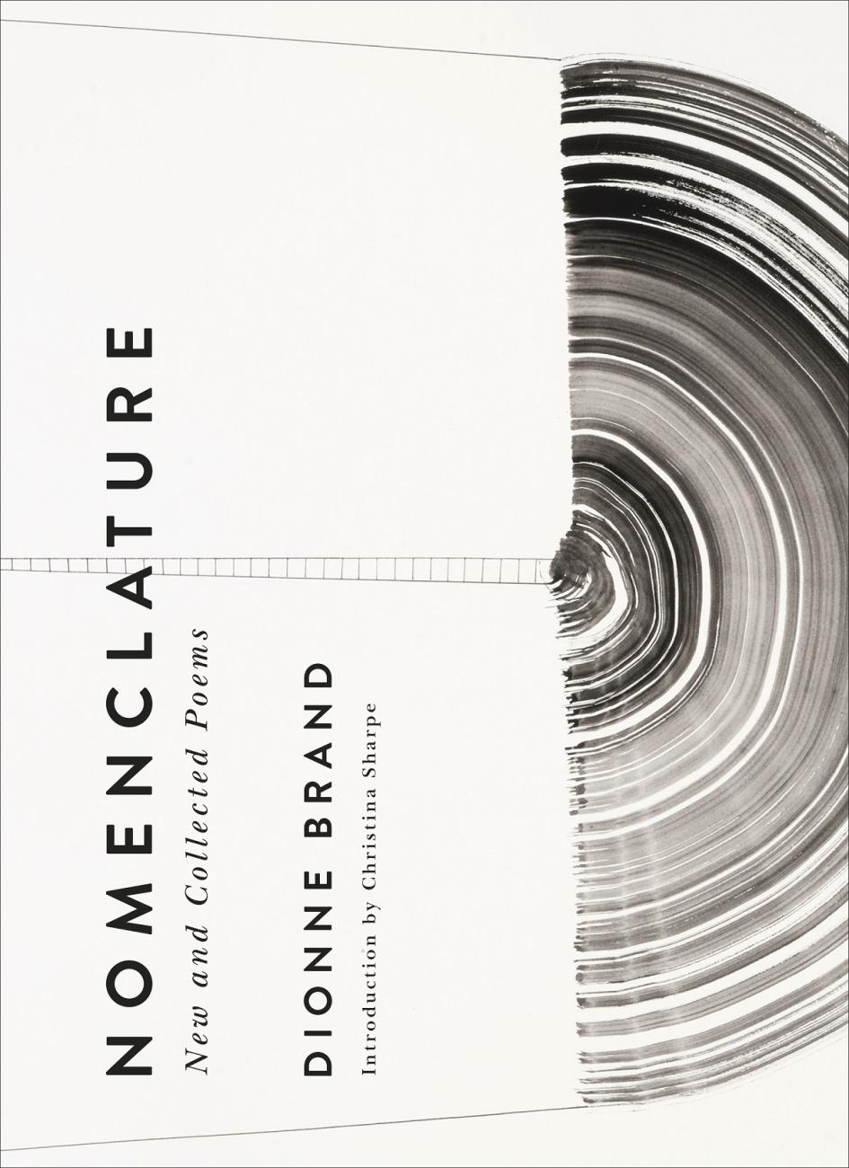 Book cover of Nomenclature by Dionne Brand