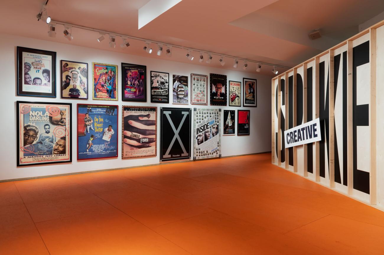 Installation view, Spike Lee: Creative Sources