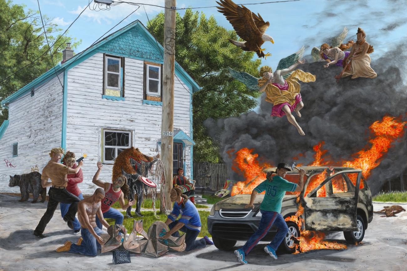 Kent Monkman, Struggle for Balance