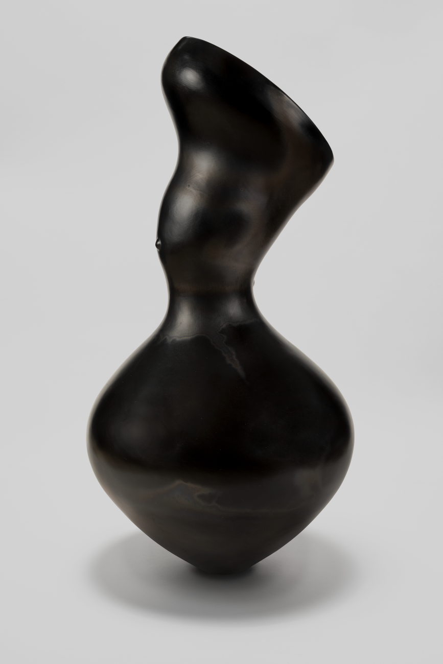 A photograph of Magdalene Odundo's Vessel Series II (2005)