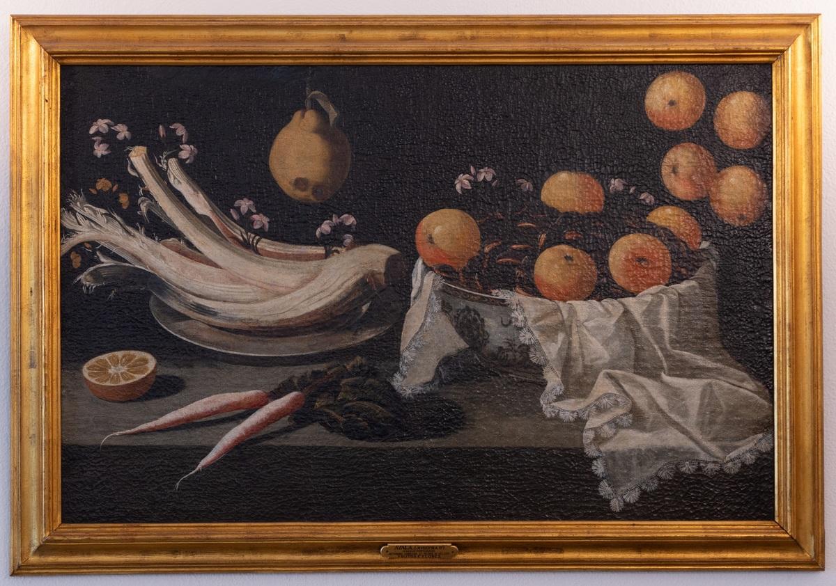 A still life with various fruits in a bowl