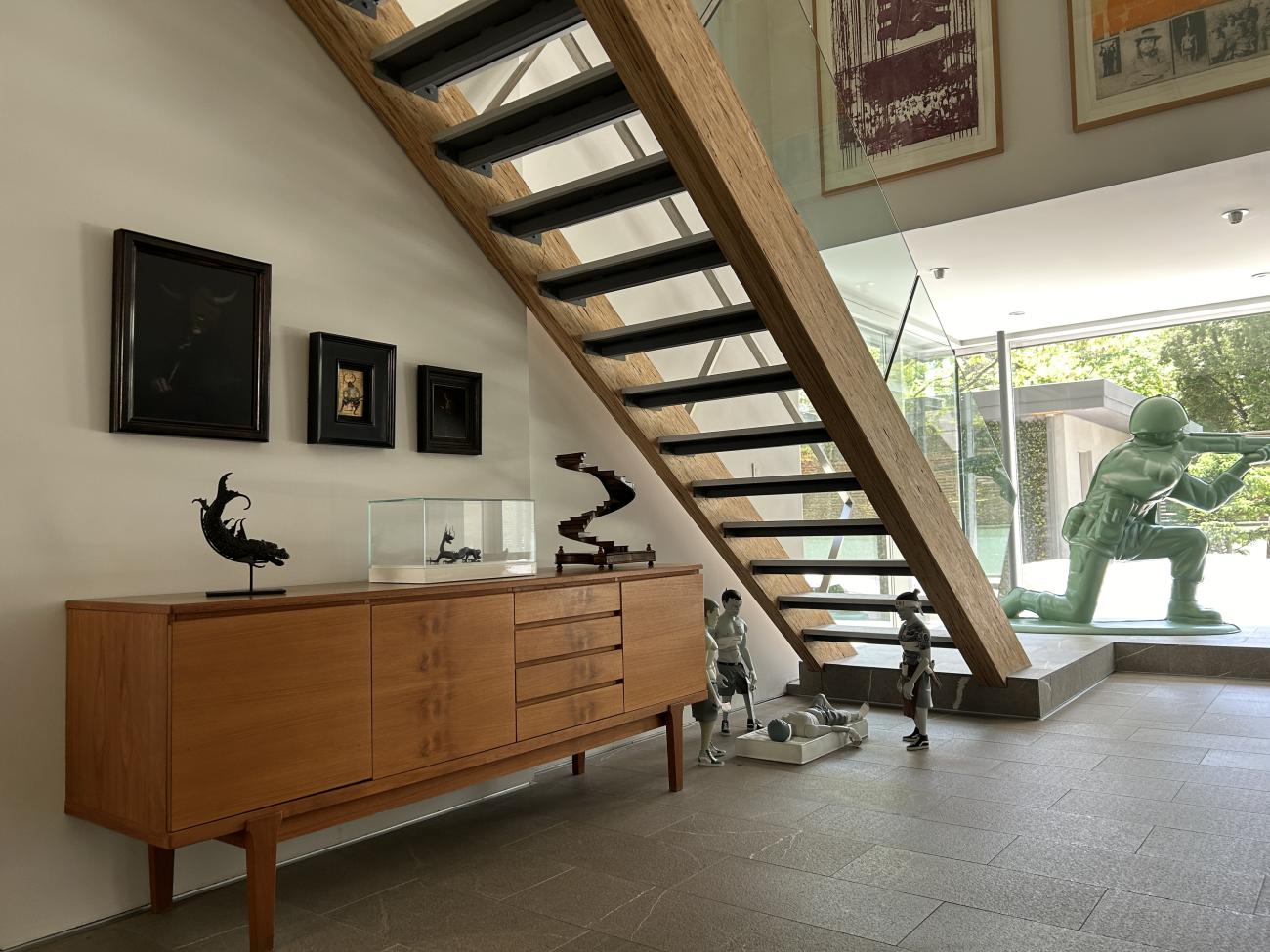 Home display of personal art collection from John Wee Tom