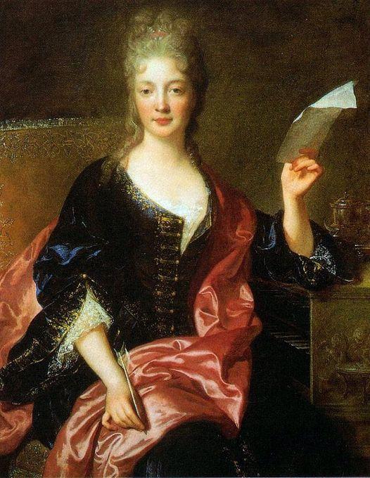 Portrait of composer Elisabeth-Claude Jacquet de la Guerre