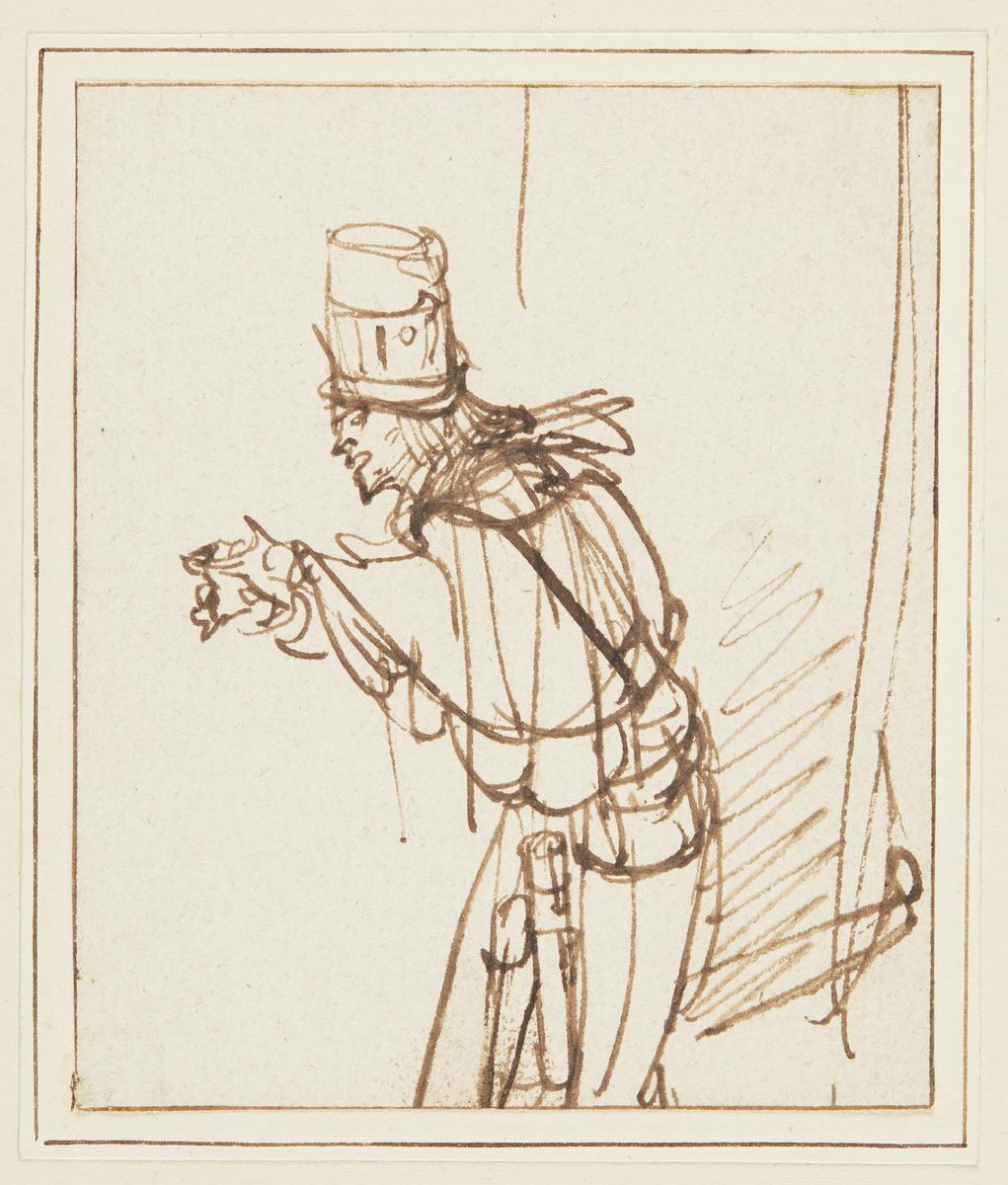 a sketch of a person
