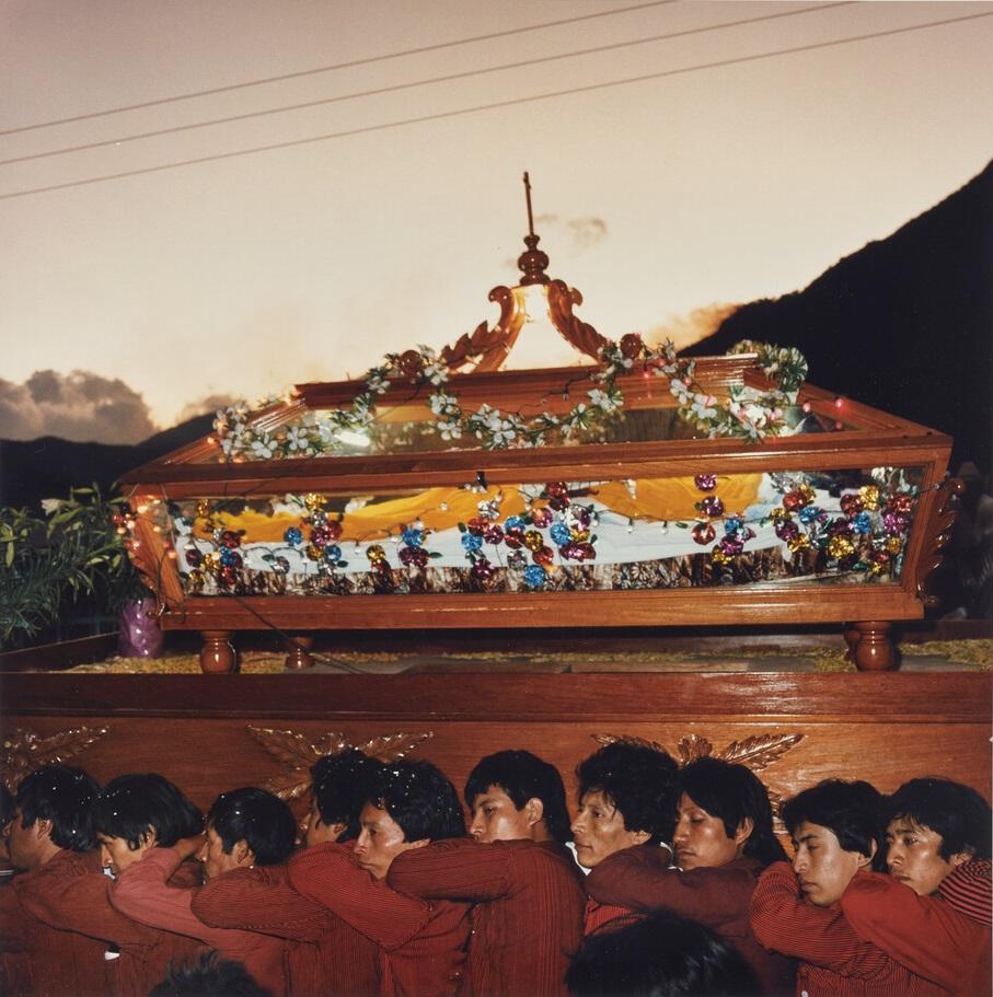 Rafael Goldchain. Easter Procession, Santiago Atitlán