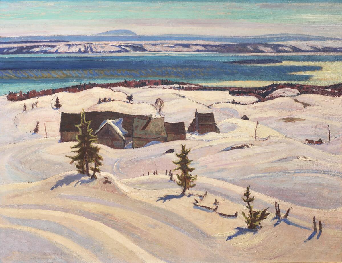 A.Y. Jackson. The St. Lawrence in Winter