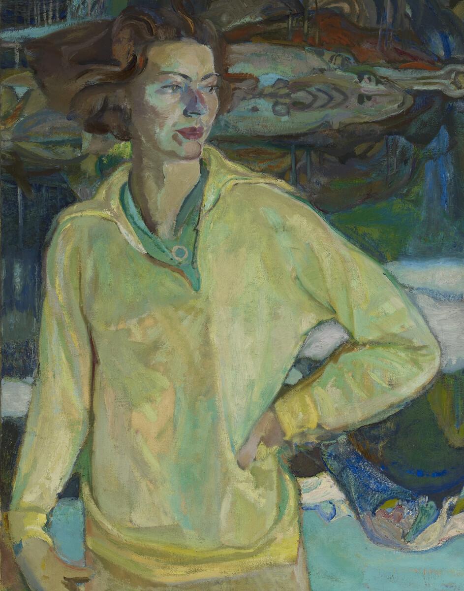 Frederick Horsman Varley. Portrait of Vera