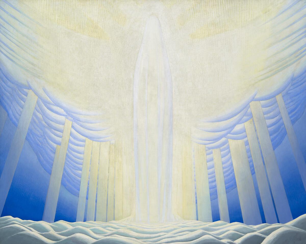 Lawren S. Harris. Figure with Rays of Light