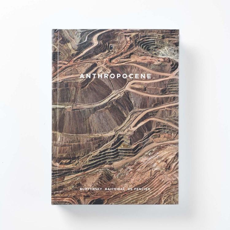 book cover for Anthropocene catalogue, 2018