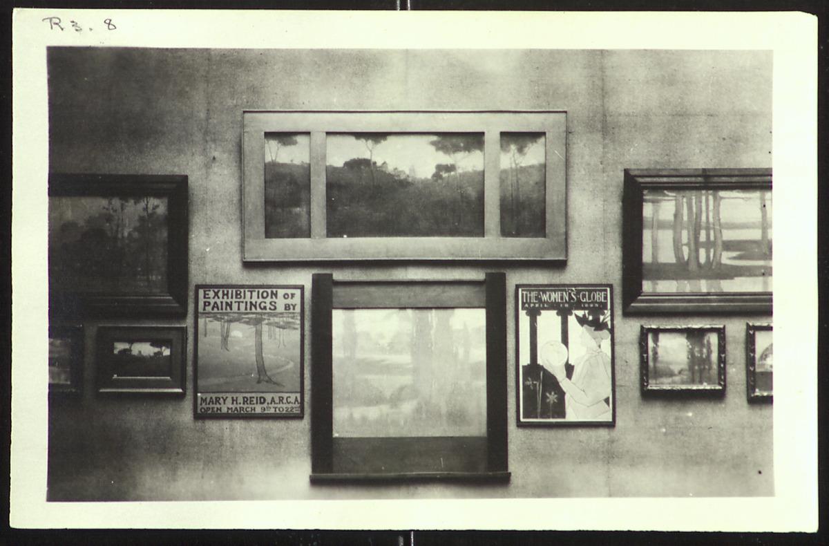 Installation view: Memorial Exhibition of paintings by Mary Hiester Reid, A.R.C.A., O.S.A.,